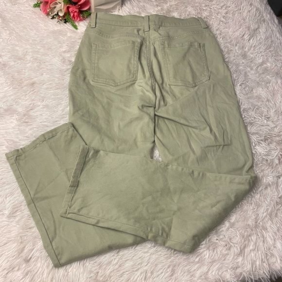 Gloria Vanderbilt green slim straight jeans size 6 - Picture 7 of 10